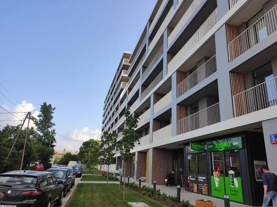 Apartament Nowiutkie, zielone 39m2 na Kokoryczki Warszawa Polska